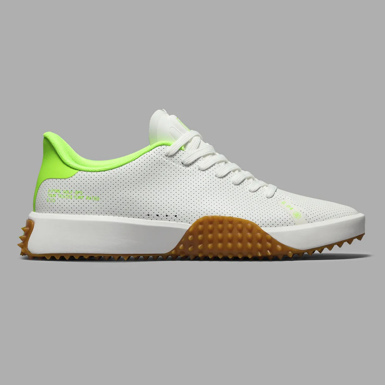 Men's G112 Perforated Golf Shoe - Snow / Gecko | G/FORE