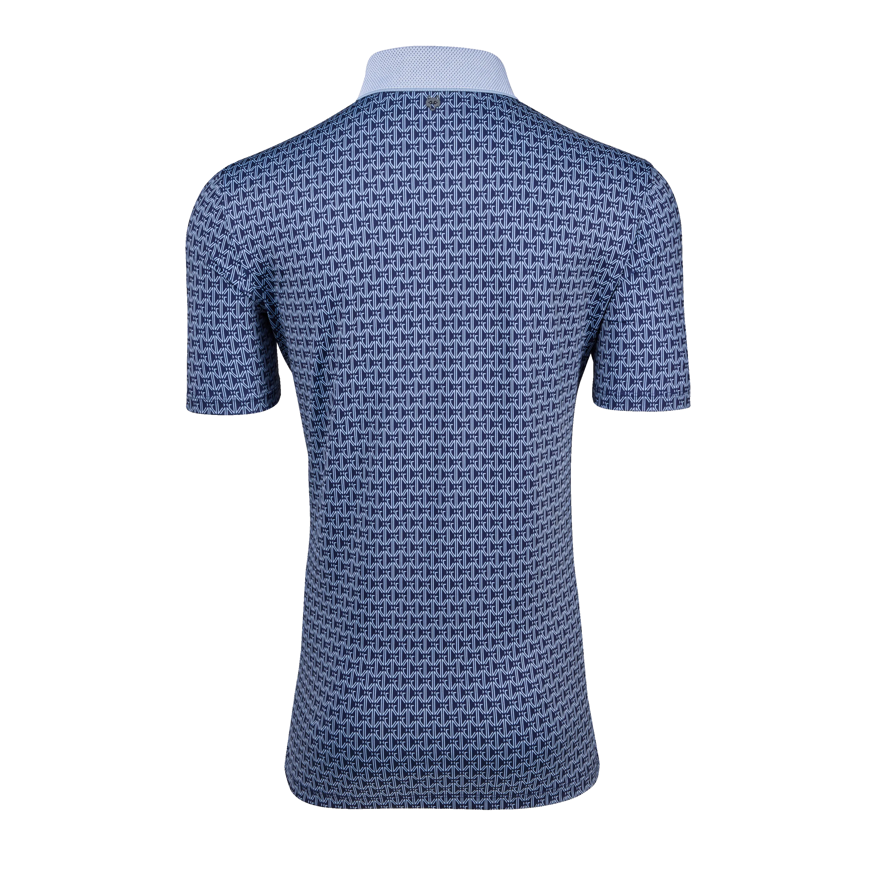 Monogram Polo - Maltese Blue | Greyson Clothiers