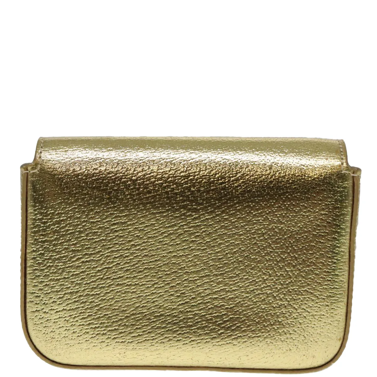 Prada -- Gold Leather Accessories