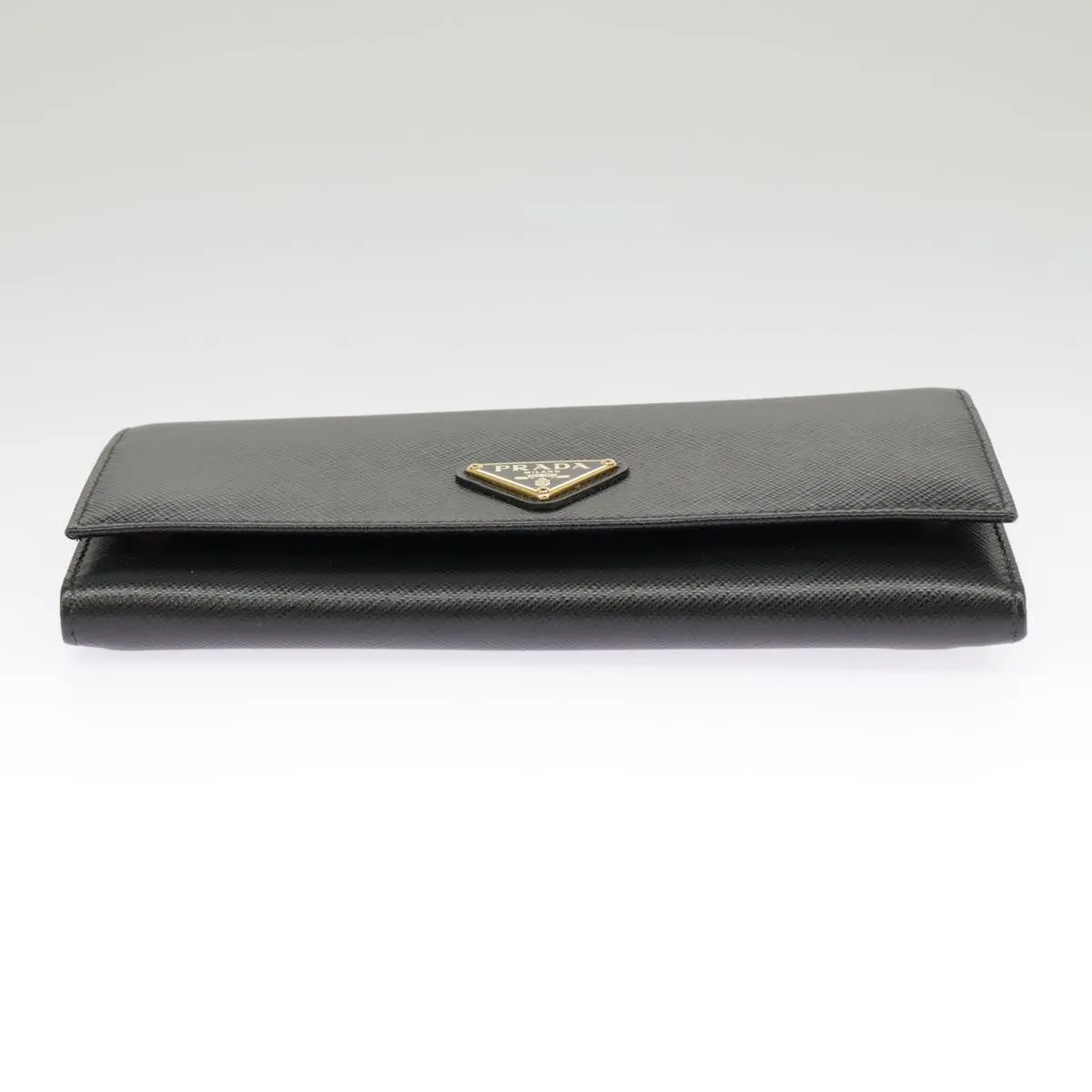Prada Saffiano Black Leather Accessories