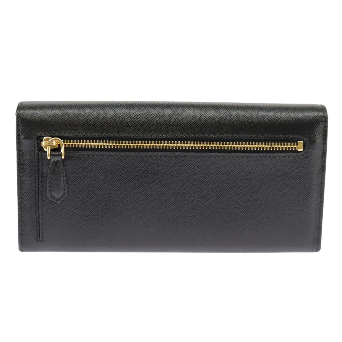 Prada Saffiano Black Leather Accessories
