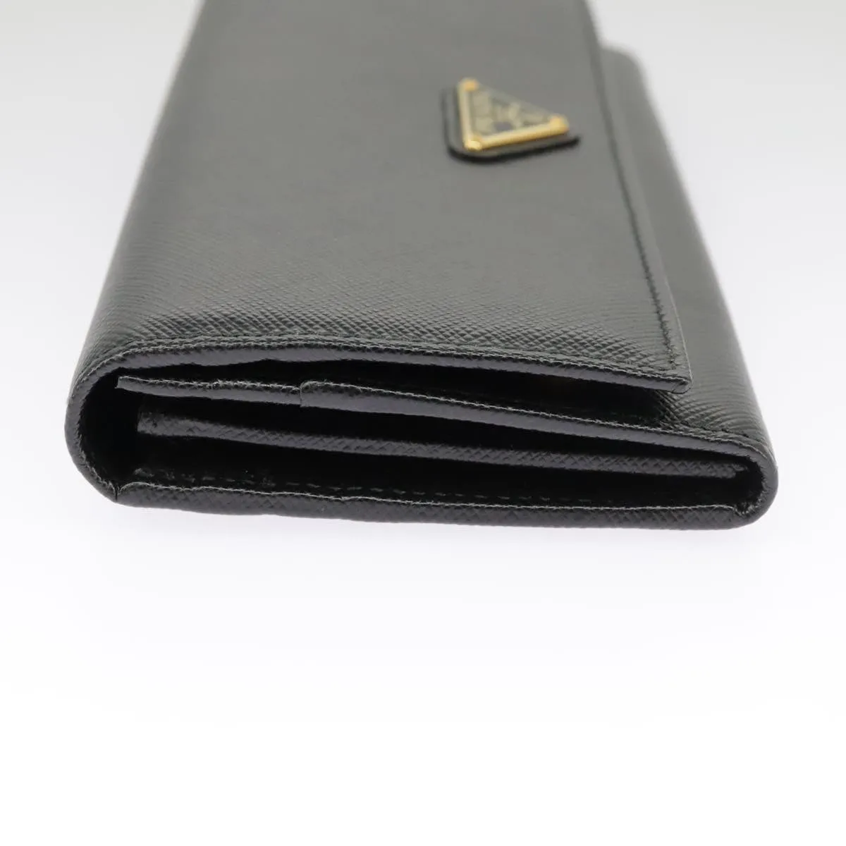 Prada Saffiano Black Leather Accessories