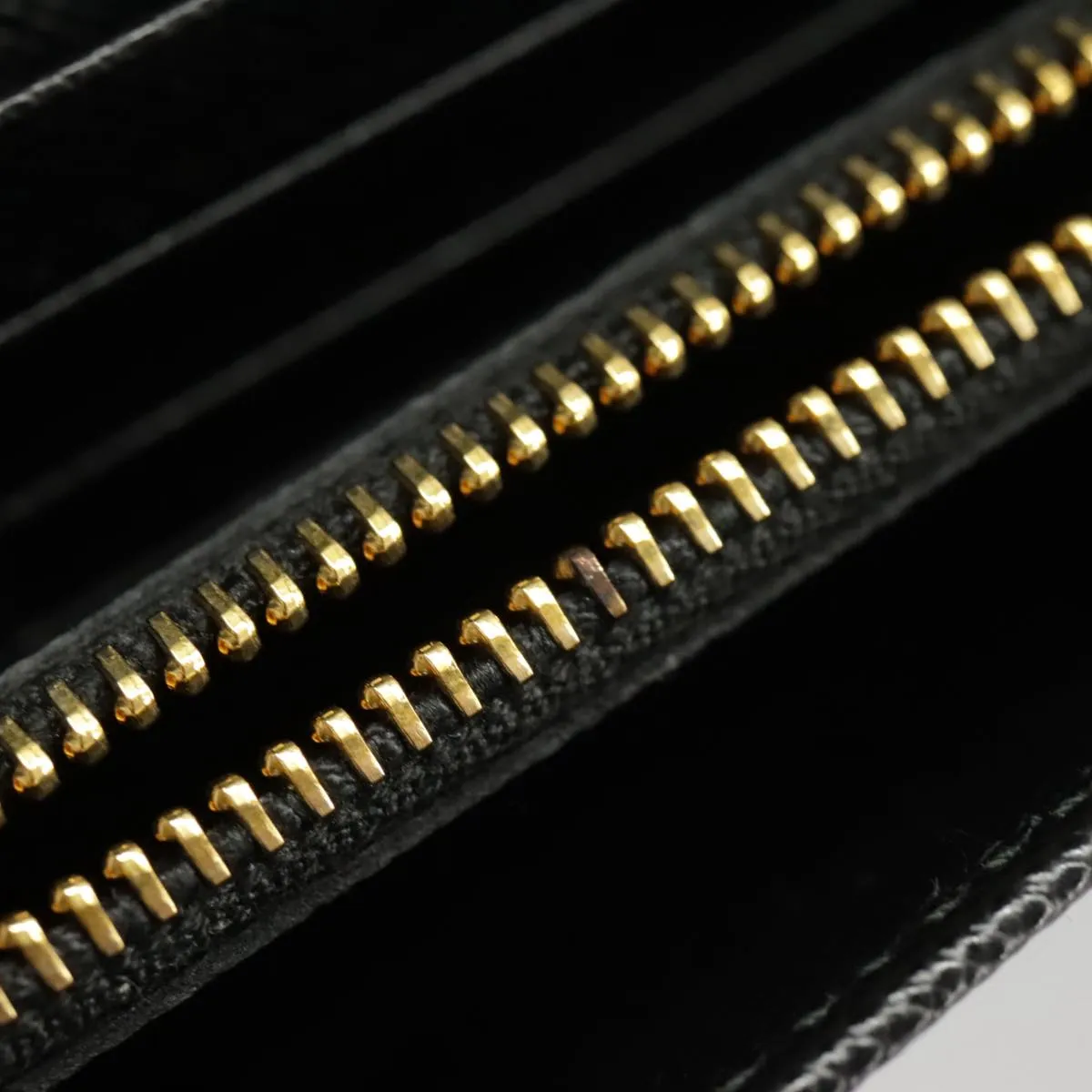 Prada Saffiano Black Leather Accessories
