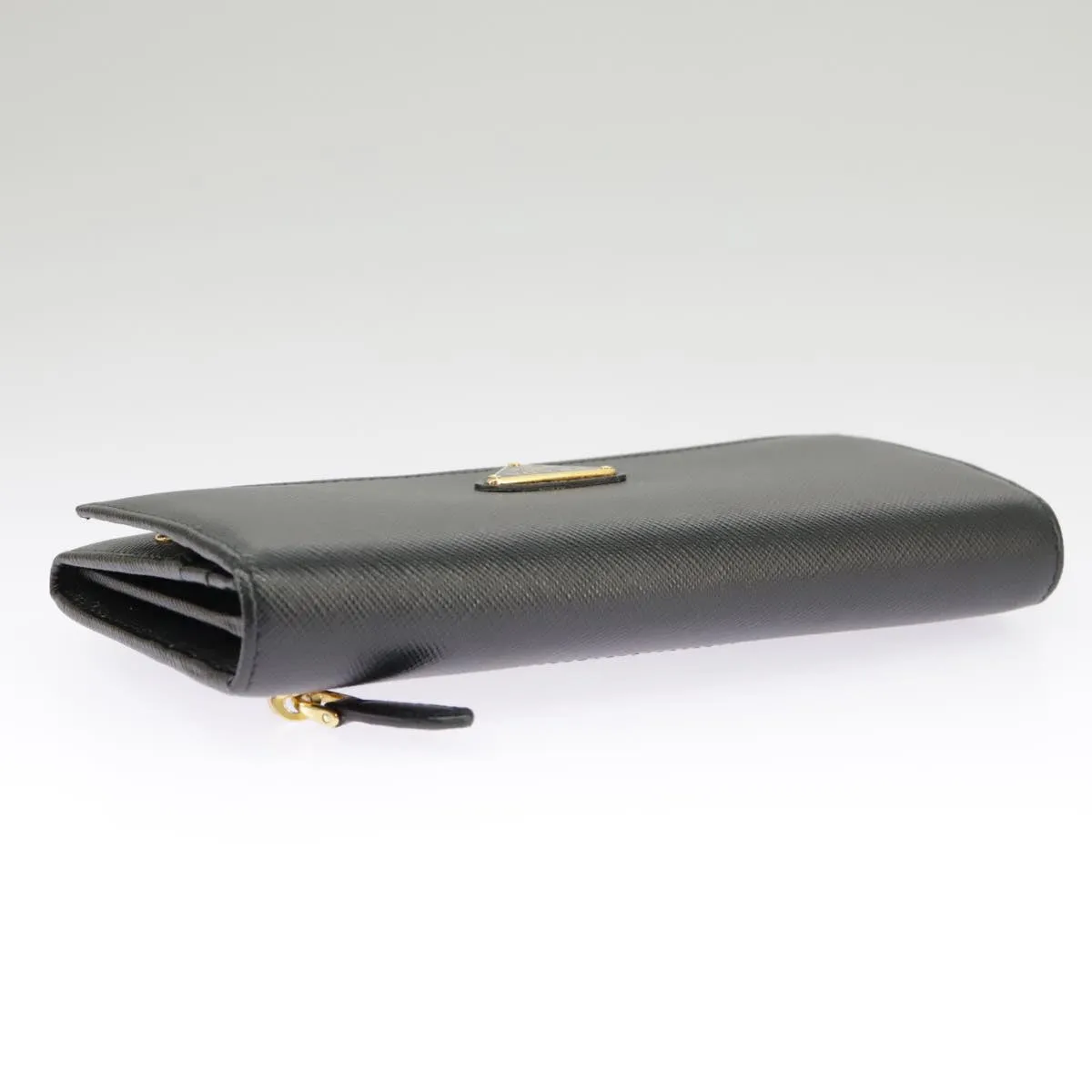Prada Saffiano Black Leather Accessories