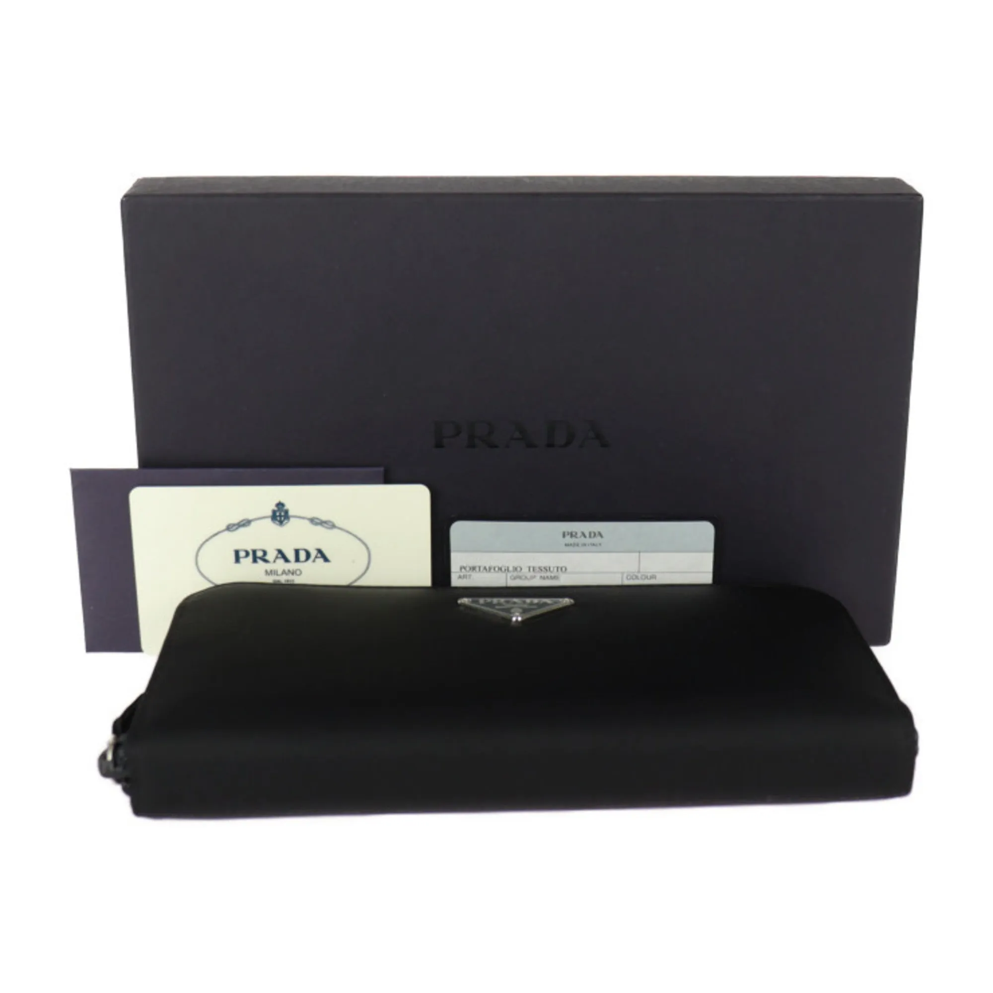 Prada Saffiano Black Synthetic Accessories