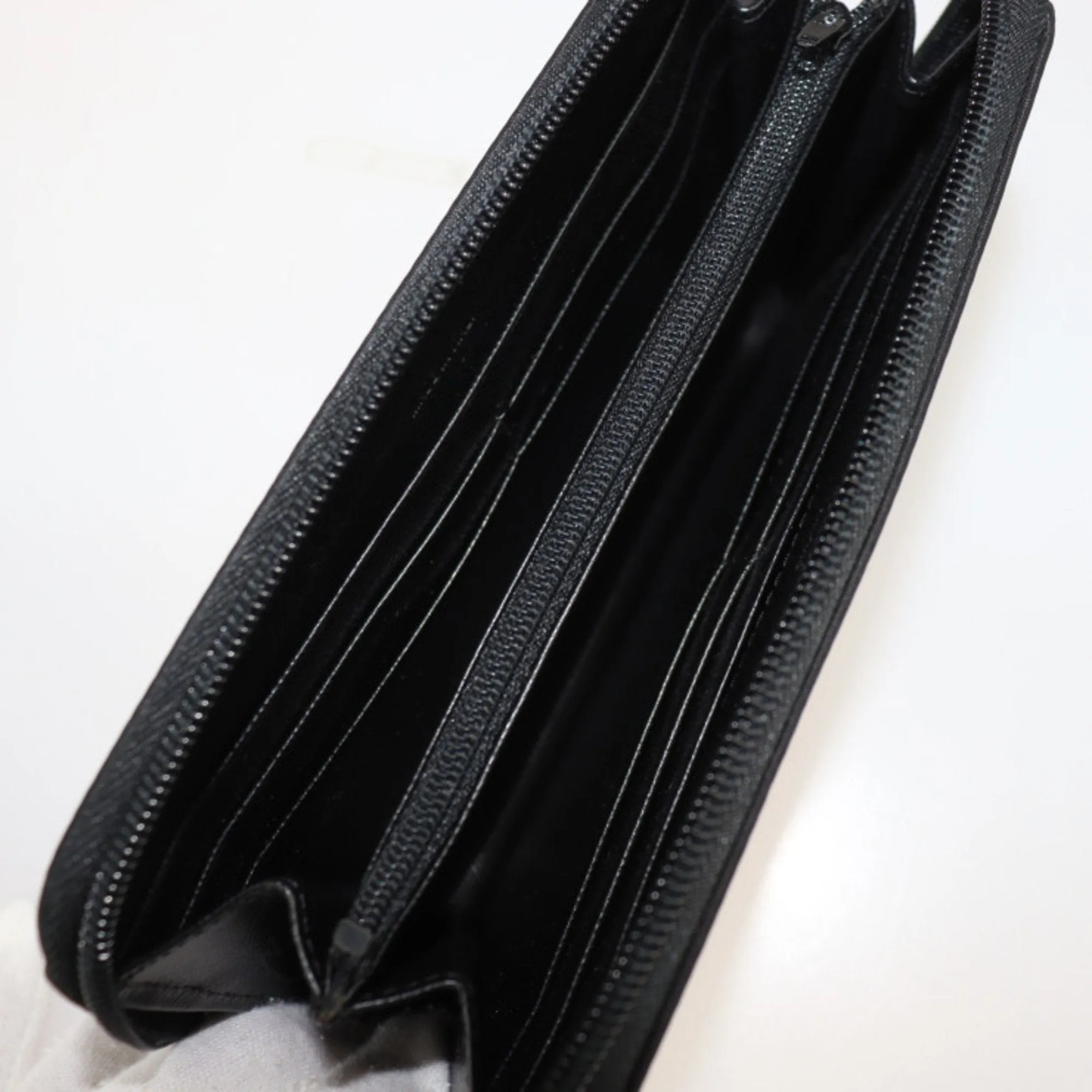 Prada Saffiano Black Synthetic Accessories