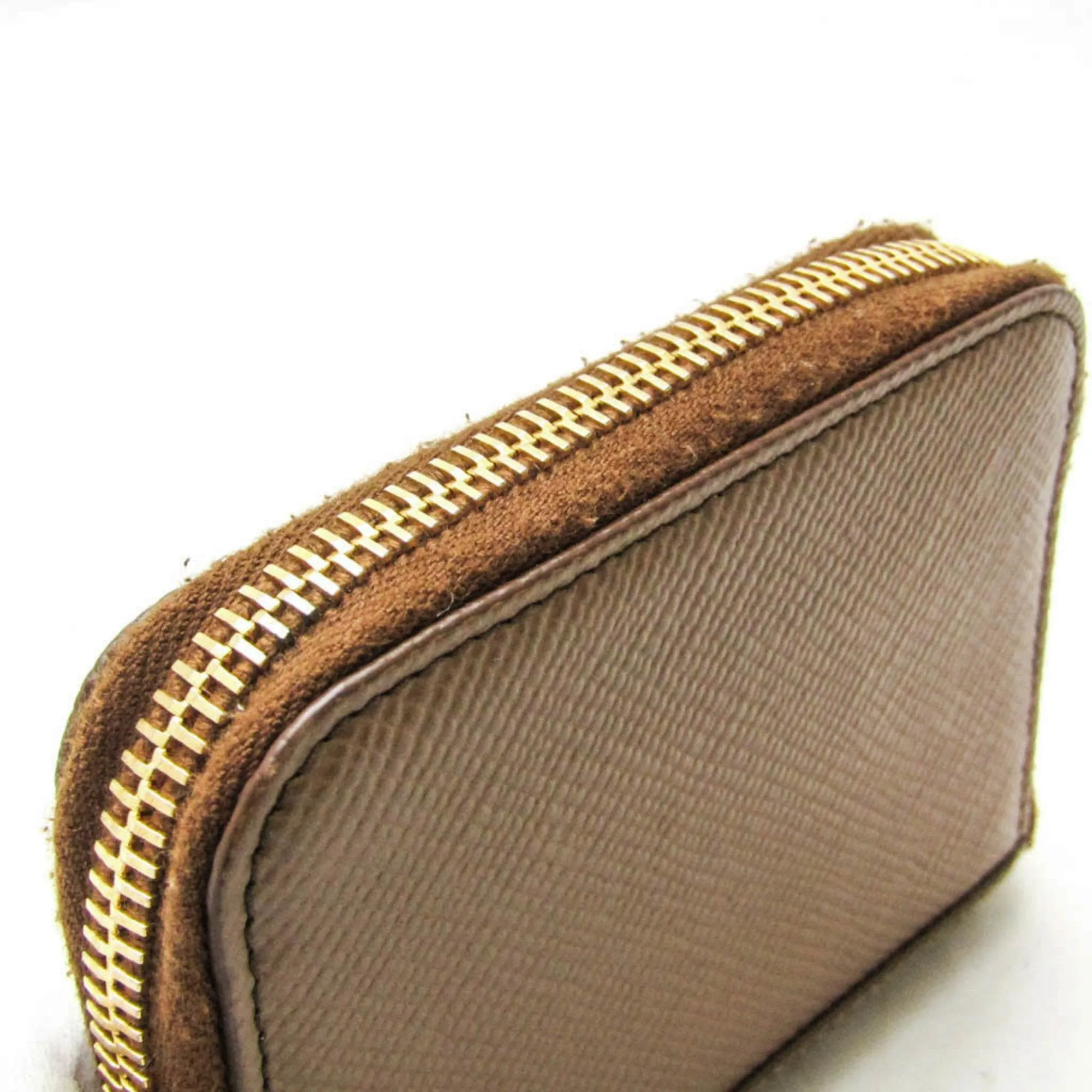 Prada Saffiano Brown Leather Accessories