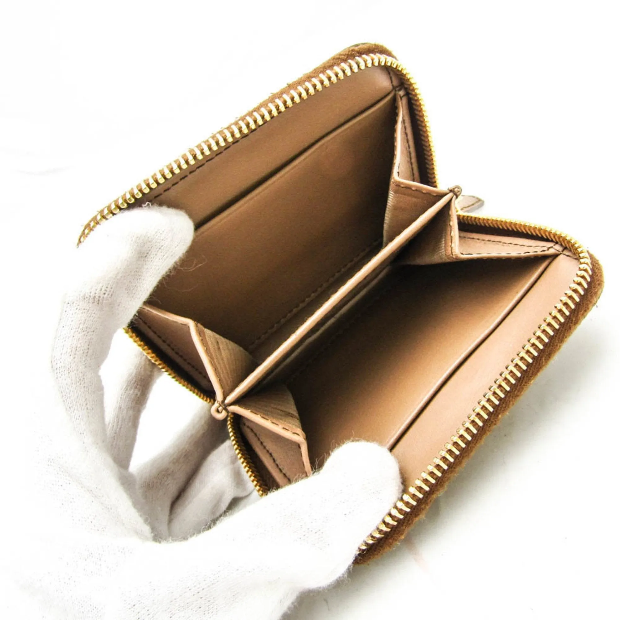 Prada Saffiano Brown Leather Accessories