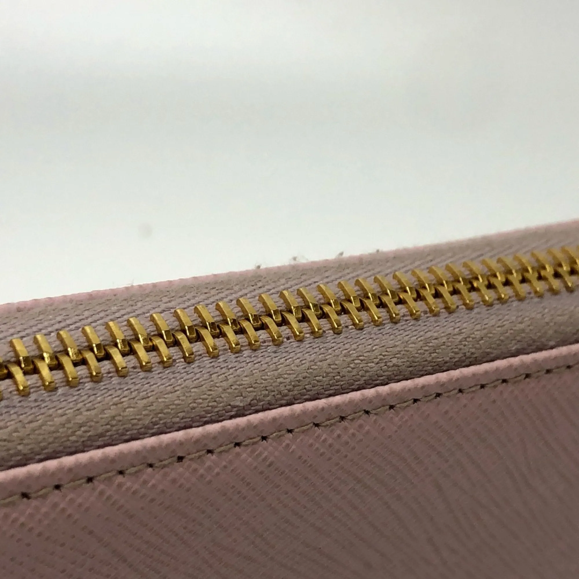 Prada Saffiano Pink Leather Accessories