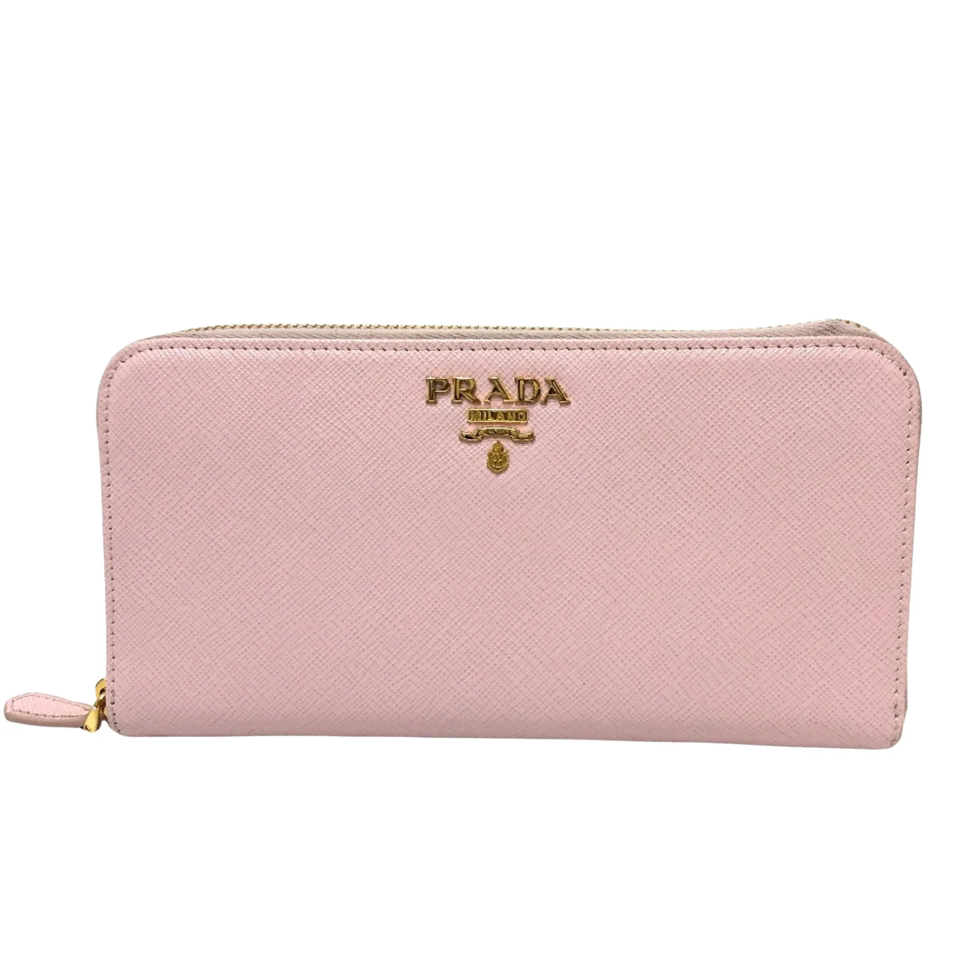 Prada Saffiano Pink Leather Accessories
