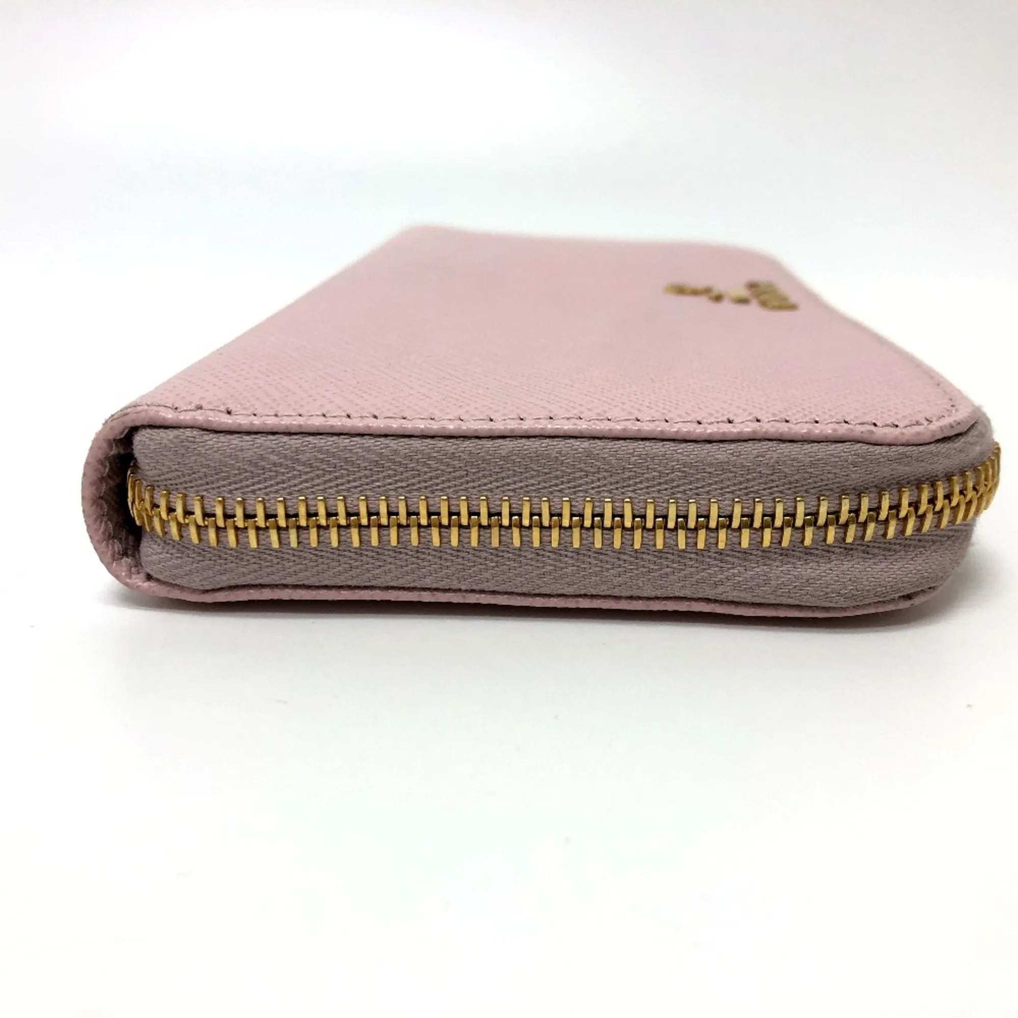 Prada Saffiano Pink Leather Accessories