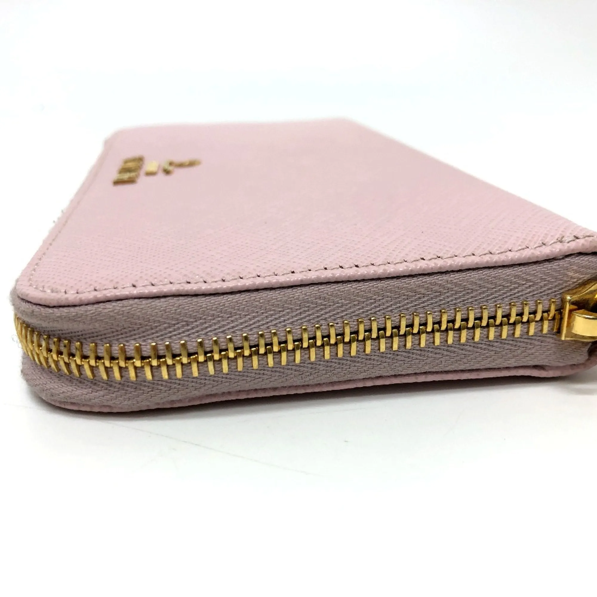 Prada Saffiano Pink Leather Accessories
