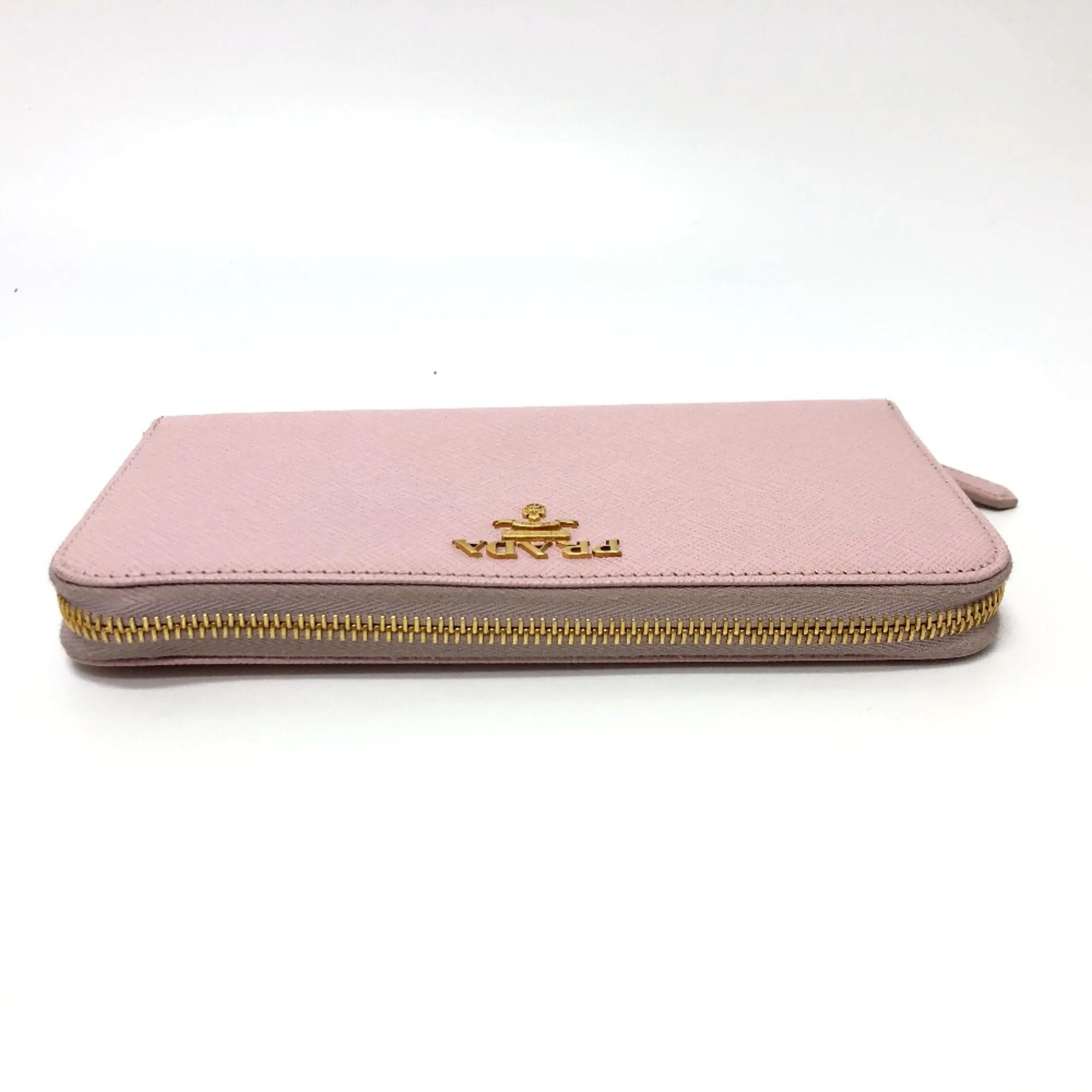 Prada Saffiano Pink Leather Accessories