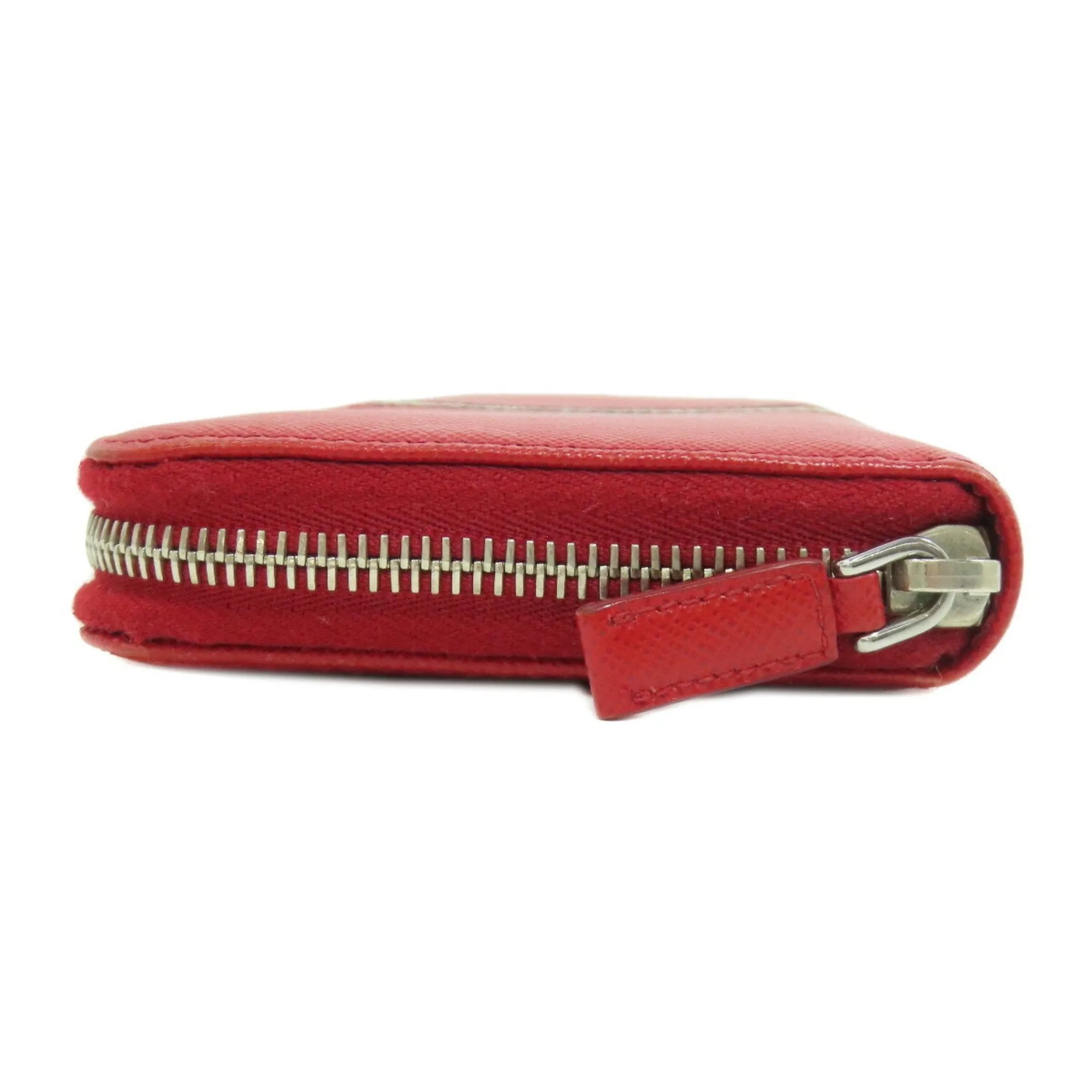 Prada Saffiano Red Leather Accessories