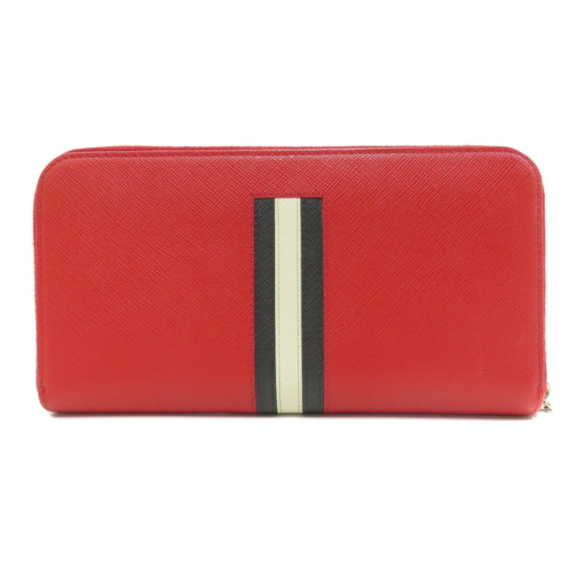 Prada Saffiano Red Leather Accessories