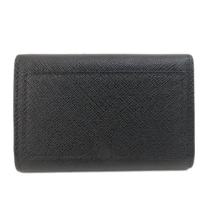 Prada Vitello Black Leather Accessories