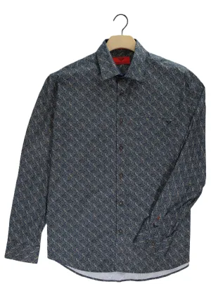 R.F. Scott - Fielding Shirts - Peacock Paisley