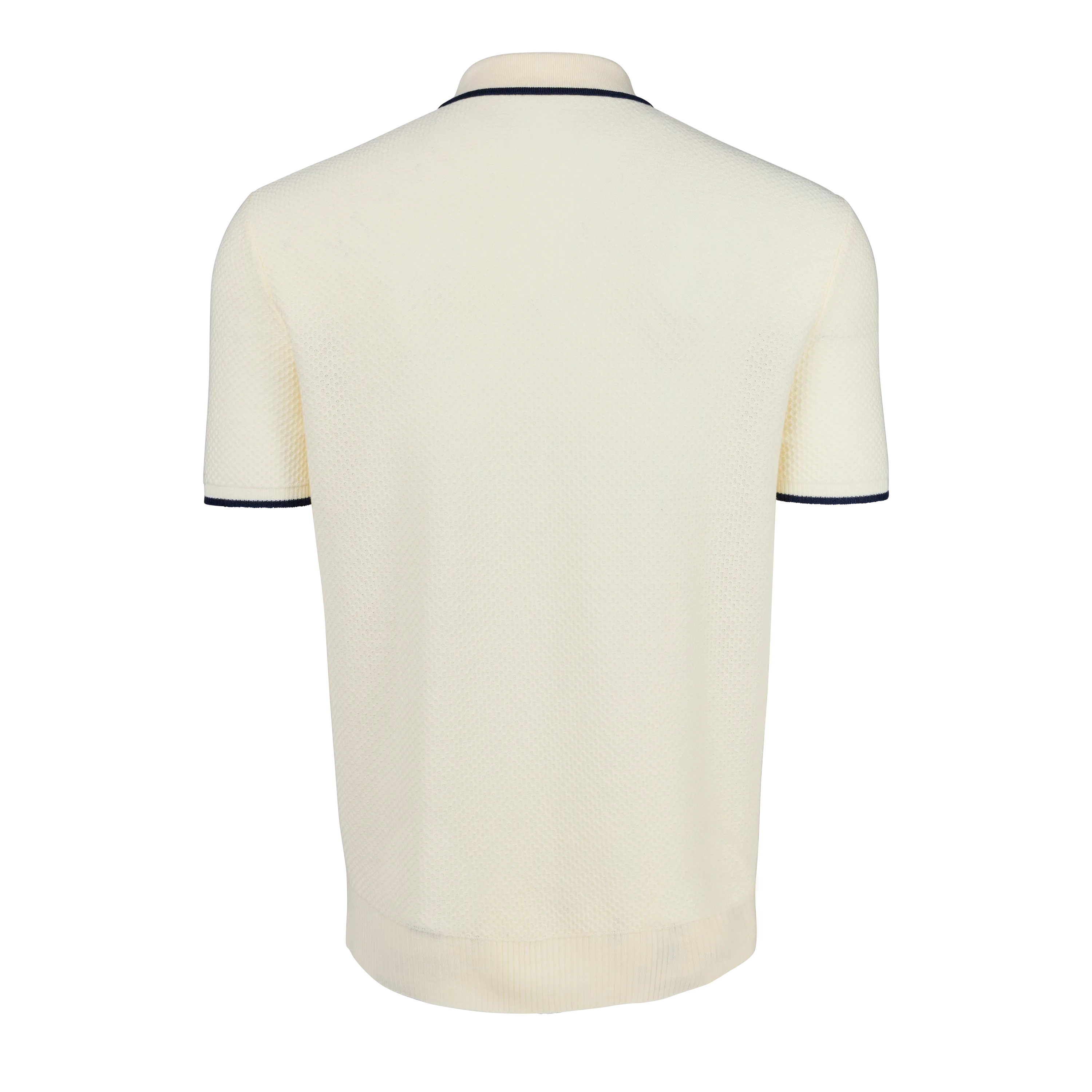 Seneca Short Sleeve Sweater Polo - Dune | Greyson Clothiers