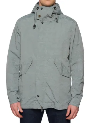 SPIEWAK & SONS Golden Fleece Gray Reflective Camo Nylon Jacket Parka XL USA Made